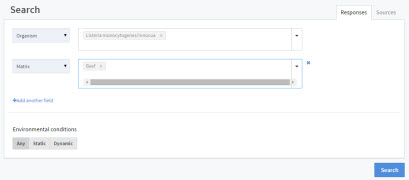 ComBase Search parameters